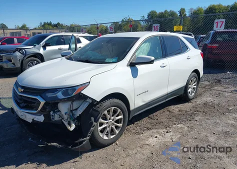 2019 Chevrolet Equinox Lt z USA, uszkodzony, nr VIN 2GNAXUEV2K6162872